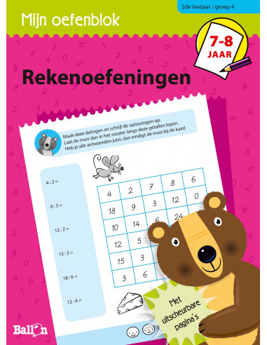Rekenoefeningen / 7-8 jaar