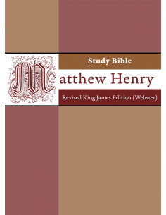 Matthew Henry Study Bible