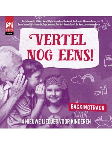 Vertel nog eens! backingtrack