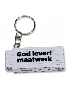 Sleutelhanger mini duimstok...