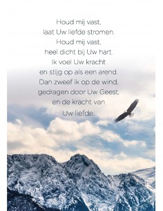 Poster houd mij vast