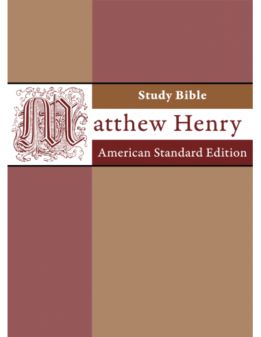 Matthew Henry Study Bible