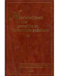 Noodzakelijkheid 2 van de...