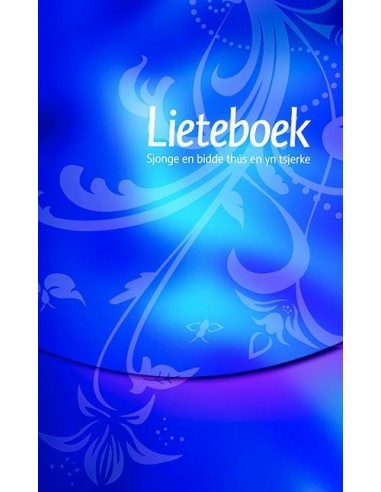 Lieteboek blauw/groen witsnede