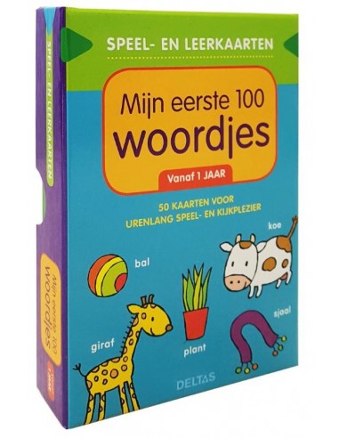 Speel- en leerkaarten - Mijn eerste 100