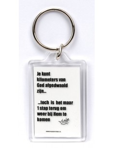 Sleutelhanger visje je kunt...