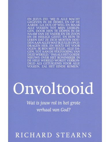 Onvoltooid