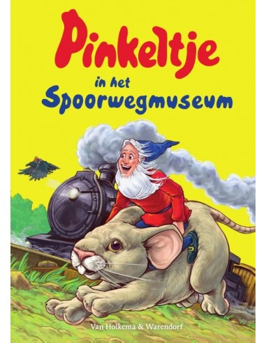 Pinkeltje in het spoorwegmuseum