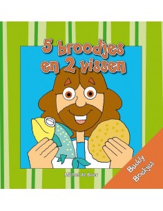 Vijf broodjes en twee vissen