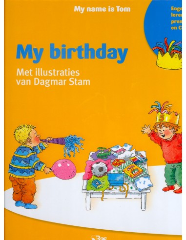 My birthday prentenboek My name is Tom