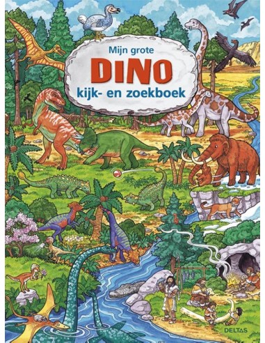 Mijn grote dino kijk en zoekboek