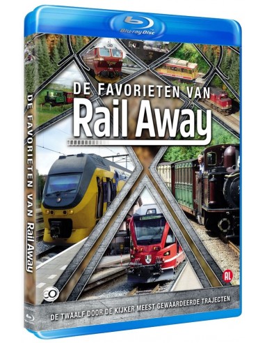 De Favorieten van Rail Away (blu-ray)