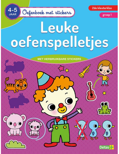 Leuke oefenspelletjes / 4-5 jaar groep 1