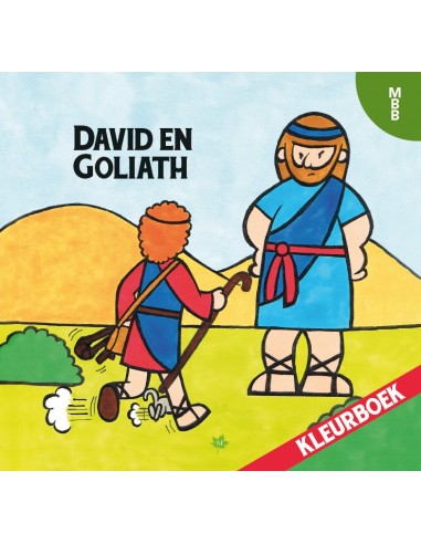 Kleurboek david en goliath