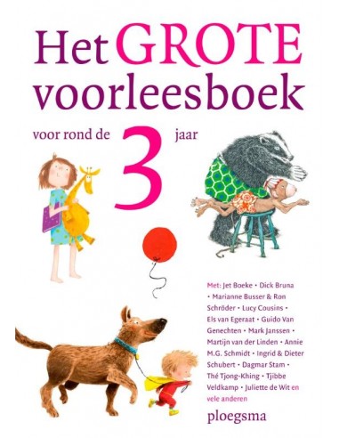 Grote voorleesboek voor rond de 3 jaar