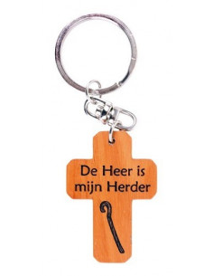 Sleutelhanger kruis de Heer...