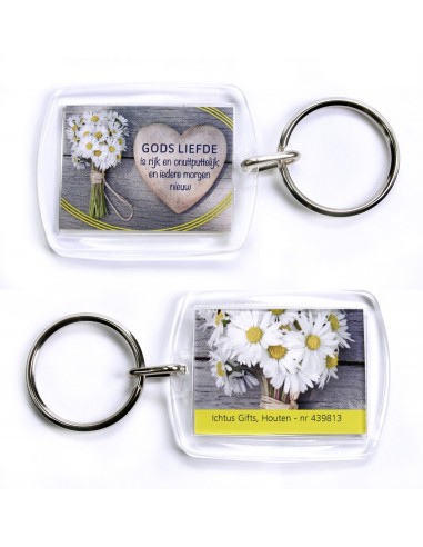 Sleutelhanger Gods liefde is rijk en