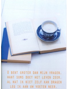 Wenskaart U bent groter dan...