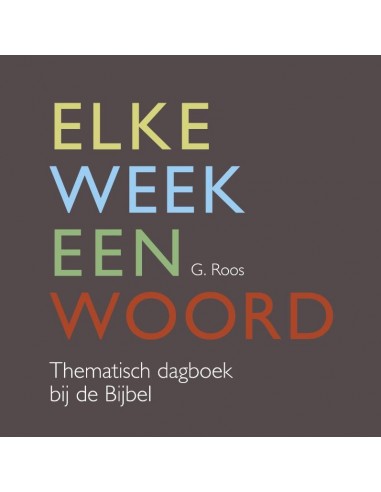 Elke week een woord