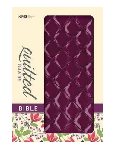 NIV quilted collection bible purple duot