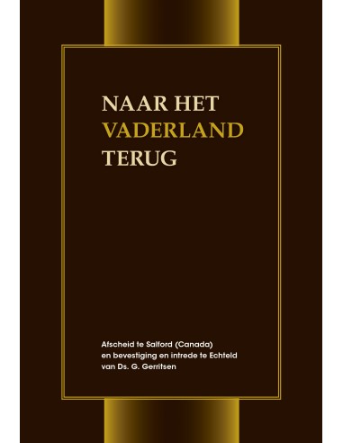 Naar het vaderland terug