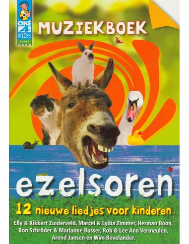 EZELSOREN  MUZIEKBOEK