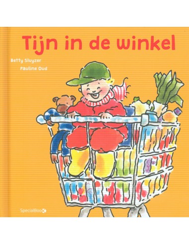 Tijn in de winkel