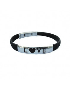 Silicone bracelet love