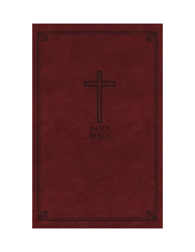 KJV - Deluxe Gift Bible, Brown Imit. Lea