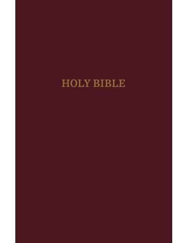KJV pew bible burgundy hardcover