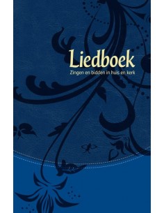 Liedboek blauw softcover...