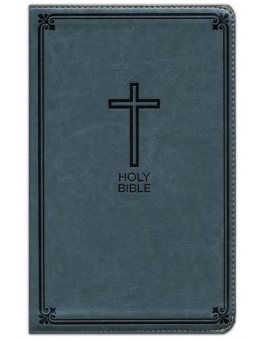 NKJV deluxe gift bible grey