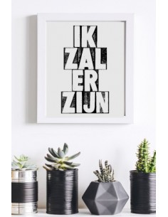 Wenskaart ik zal er zijn