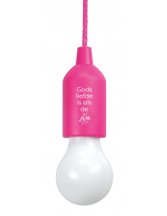 Led lamp rose Gods liefde...
