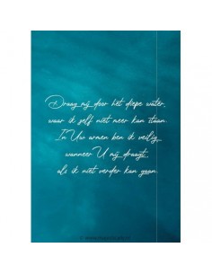 Wenskaart Draag mij door...