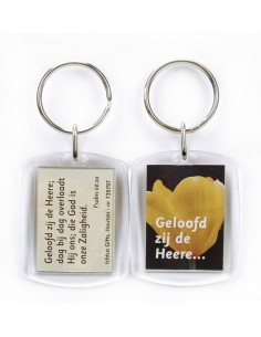 Sleutelhanger geloofd zij...