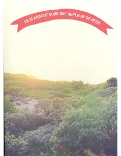 Wenskaart er is kracht voor...