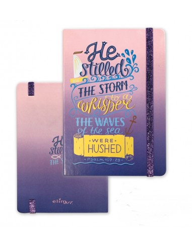 Gradient tone journal He stilled the sto