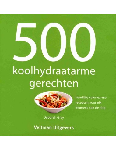 500 koolhydraatarme gerechten