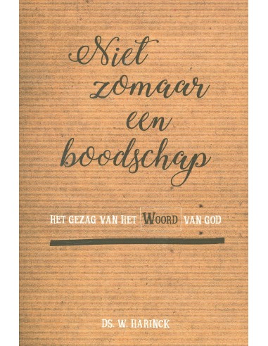 Niet zomaar een boodschap