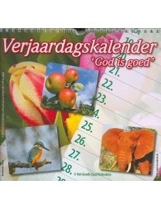Verjaardagskalender God is...