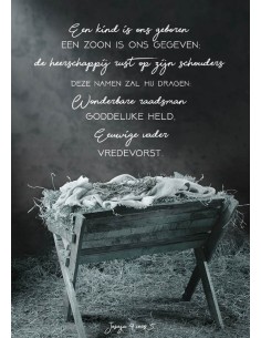 Cadeaubord a4 een Kind is...