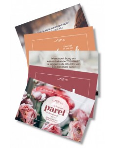 Parelkaartjes in doosje