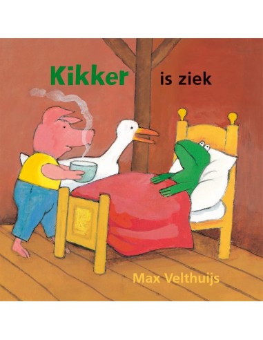 Kikker is ziek