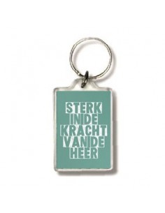 Sleutelhanger sterk in de...