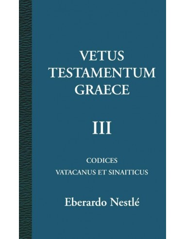 Vetus testamentum graece 3
