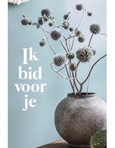 Wenskaart ik bid voor jou