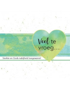 Vroeg overlijden (140 x 140...