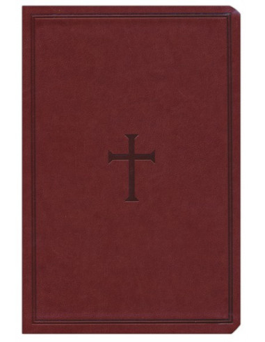 KJV - LP Comp. Ref. Bible, Brown Imit. L