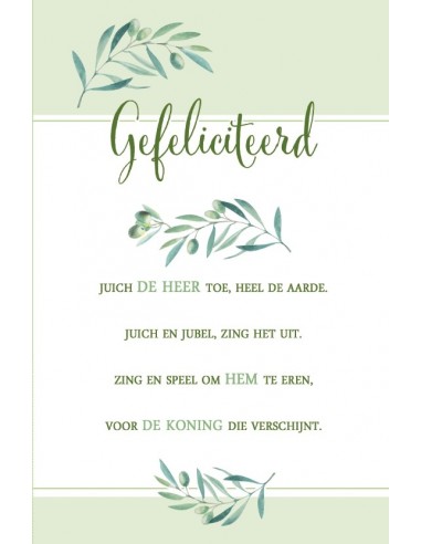 Gefeliciteerd (Sela-tekst)